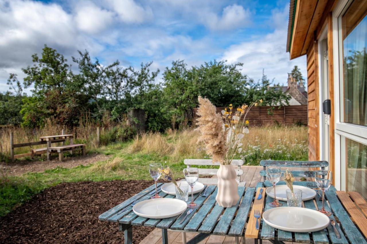 Alba - Charming Boutique Forest View Cabin With Hot Tub In Ballater Ngoại thất bức ảnh