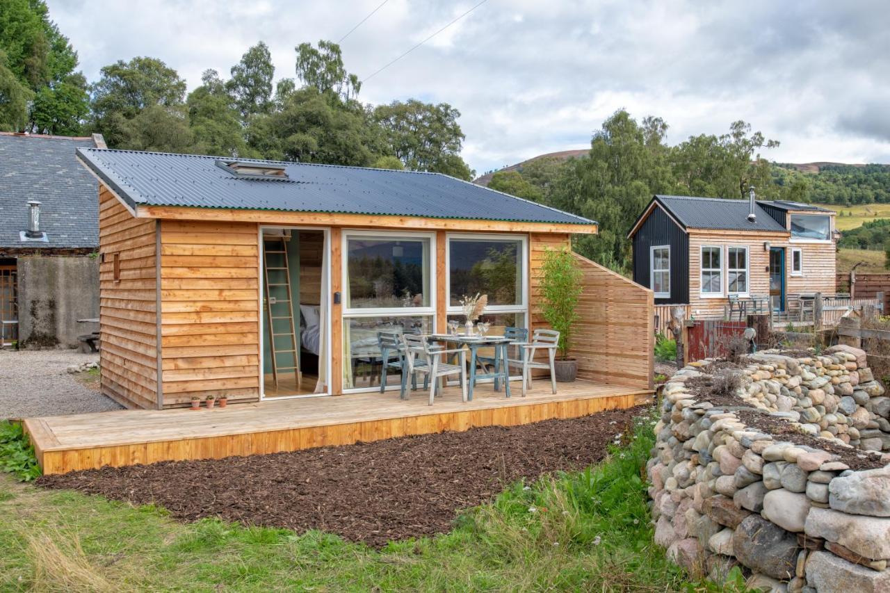Alba - Charming Boutique Forest View Cabin With Hot Tub In Ballater Ngoại thất bức ảnh