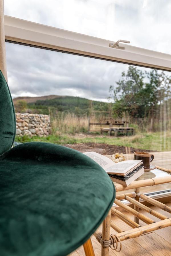 Alba - Charming Boutique Forest View Cabin With Hot Tub In Ballater Ngoại thất bức ảnh