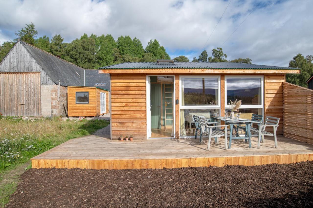 Alba - Charming Boutique Forest View Cabin With Hot Tub In Ballater Ngoại thất bức ảnh